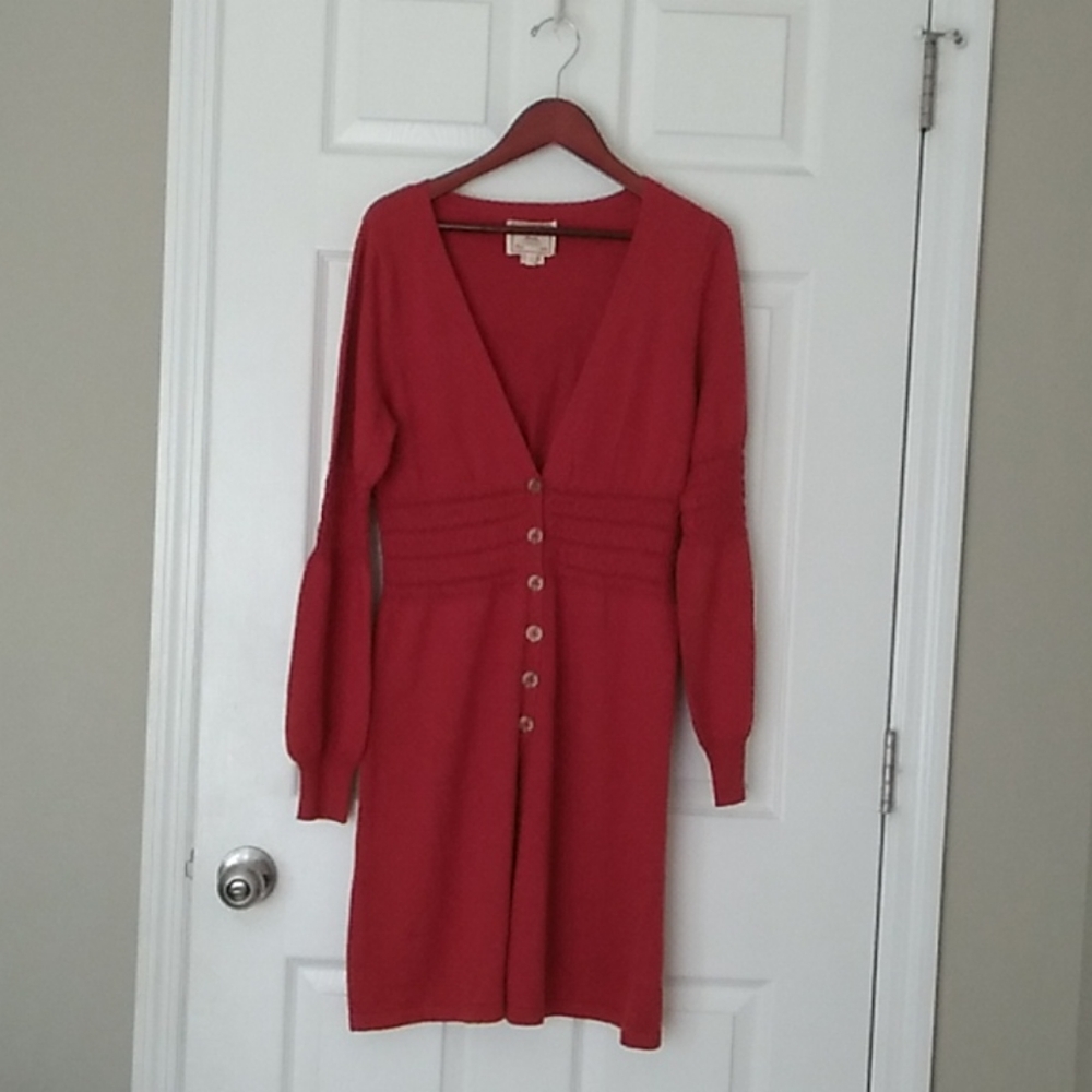 Chelsea & Violet orange peasant style dress